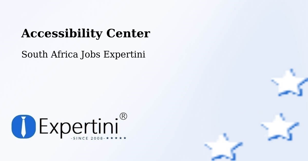 Accessibility Statement – Eshowe - South Africa Jobs Expertini