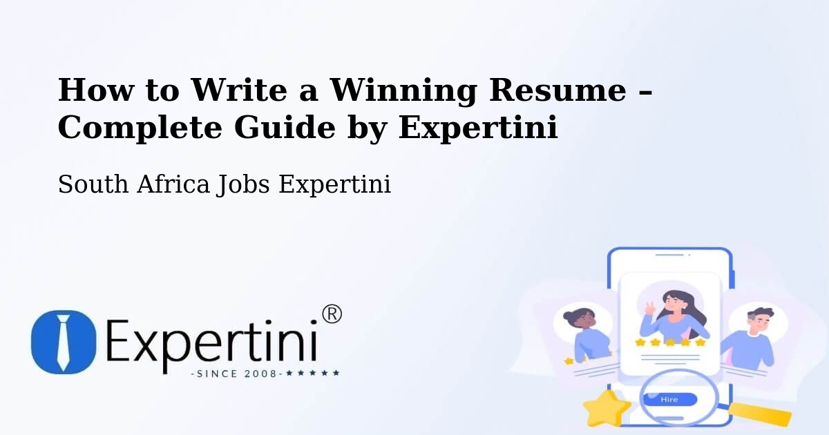 Resume Writing Guide for Job Seekers – Eshowe - Eshowe, South Africa Jobs Expertini